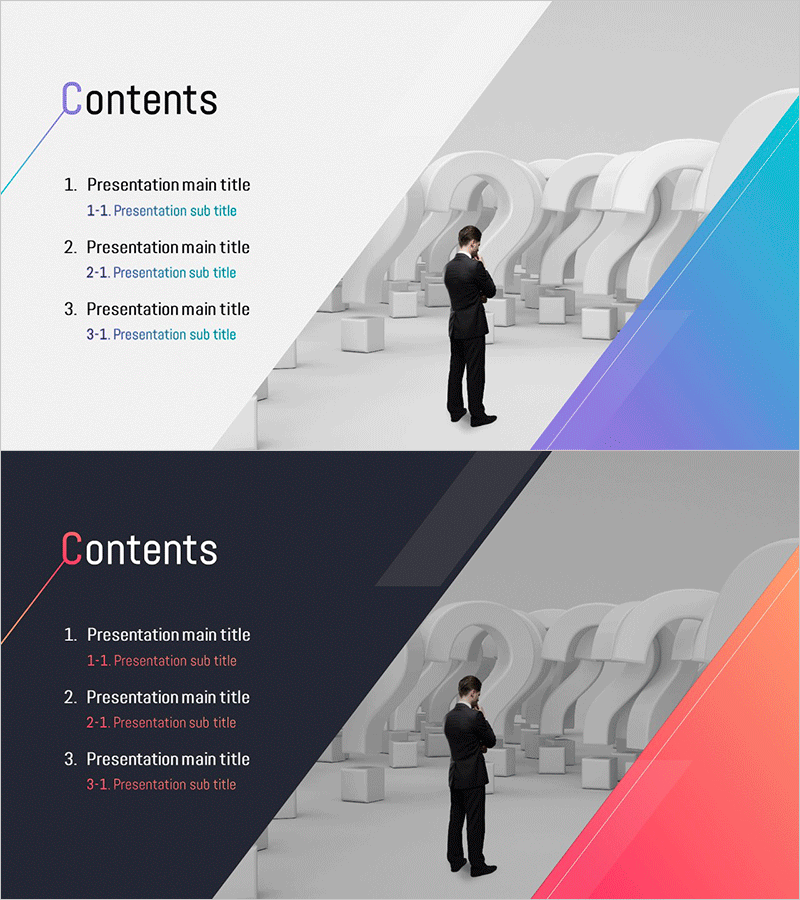 에너지 발전소 템플릿 목차 – 간결함과 구조