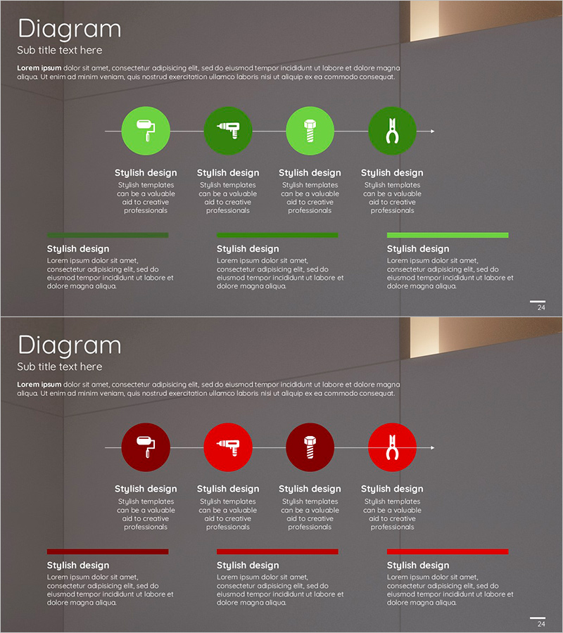 제품 특성 및 분석 슬라이드 – 분석적 사업소개