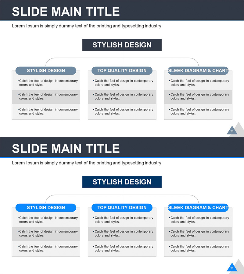 조직도 다이어그램 - 명확한 구조 전달