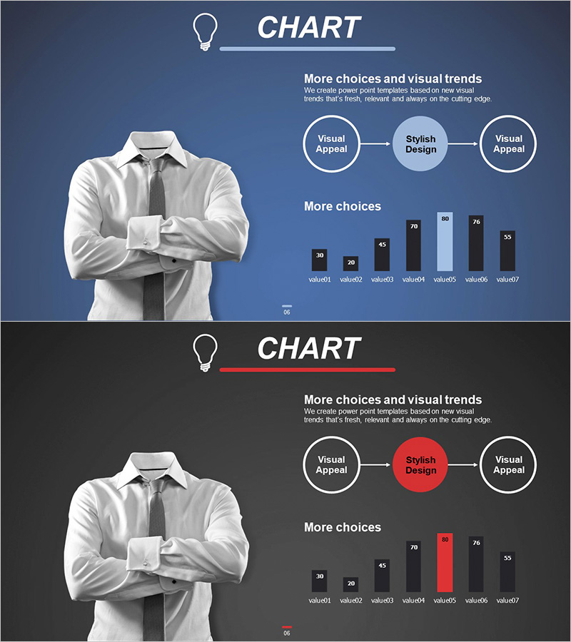 비즈니스 전략 다이어그램 & 차트 – 예시 중심의 시장 전략