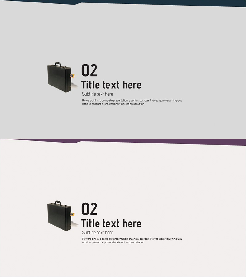 모던 베이직 회사소개서 템플릿 간지 02