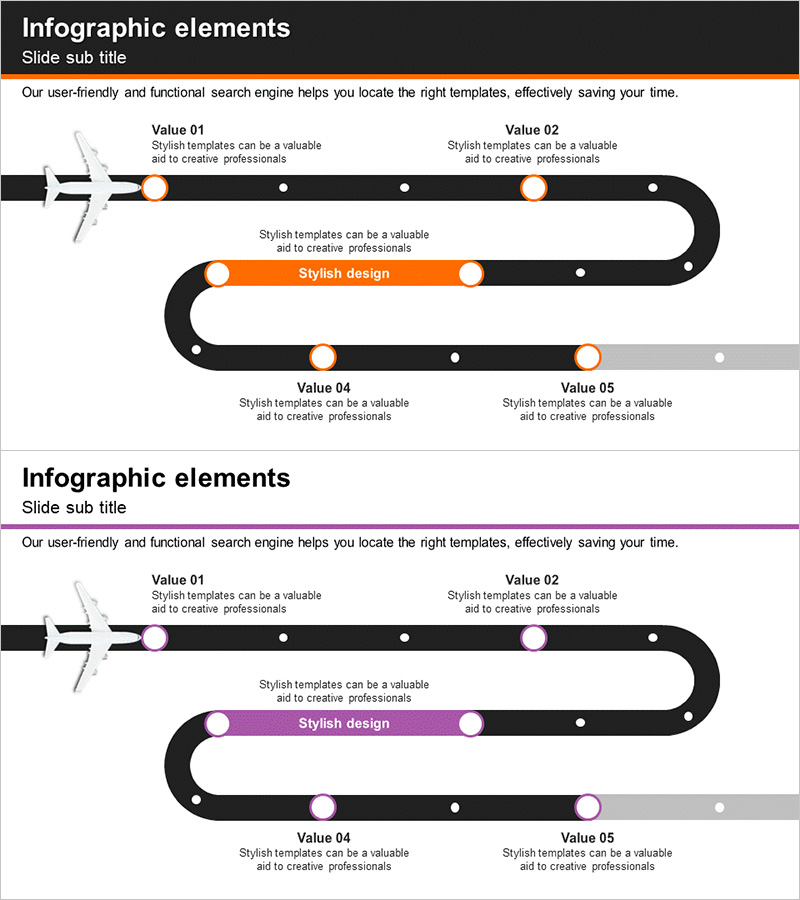 일정계획 비행기 활주로 다이어그램