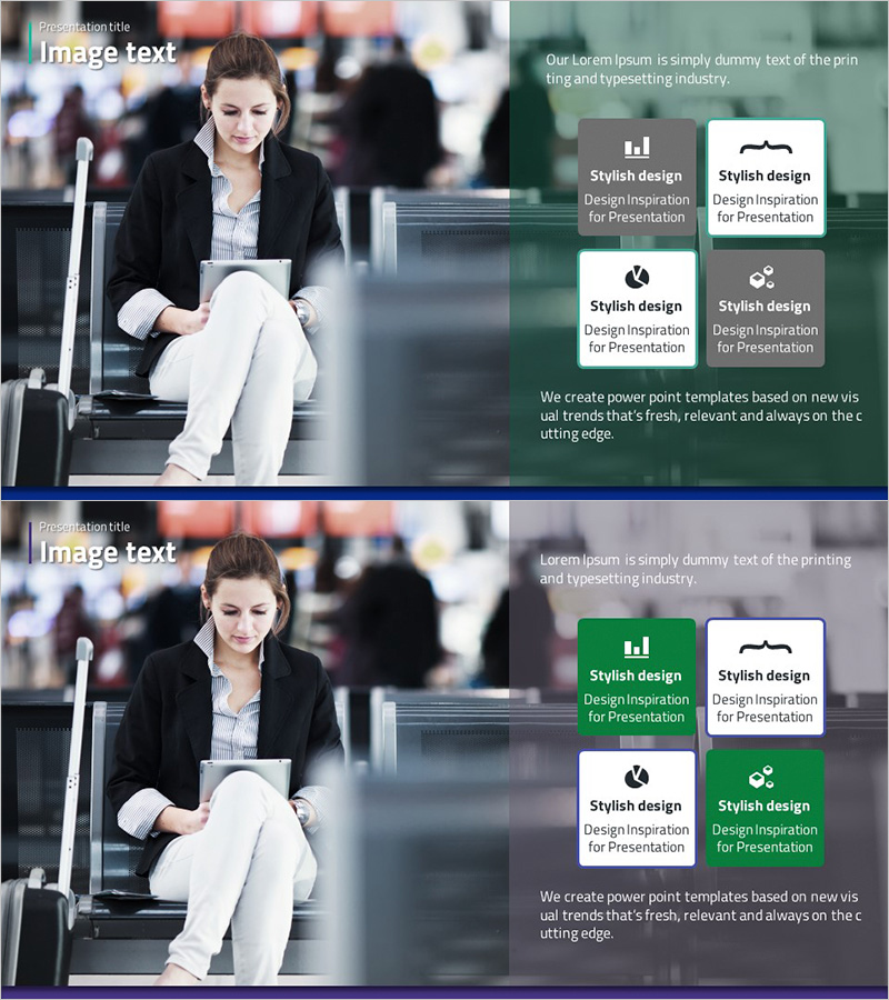 비즈니스 주요 프로그램 소개 다이어그램