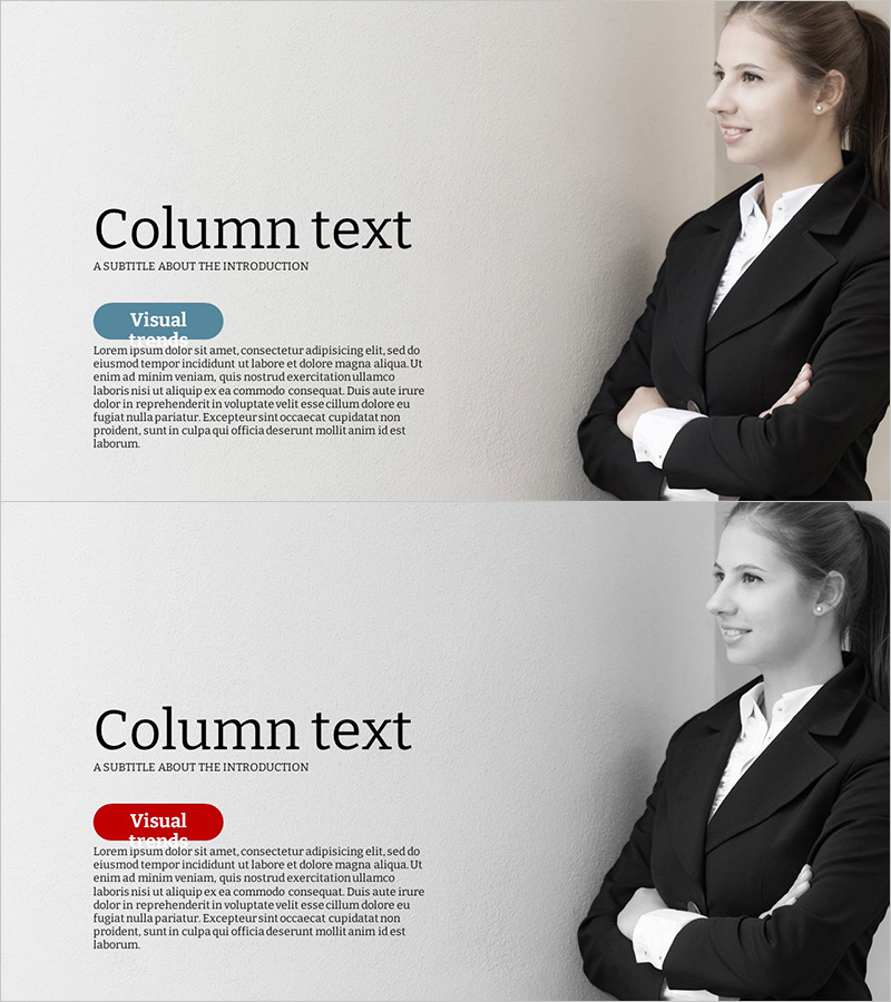 자신있는 비즈니스 목표 설정 PPT 템플릿 – 인트로