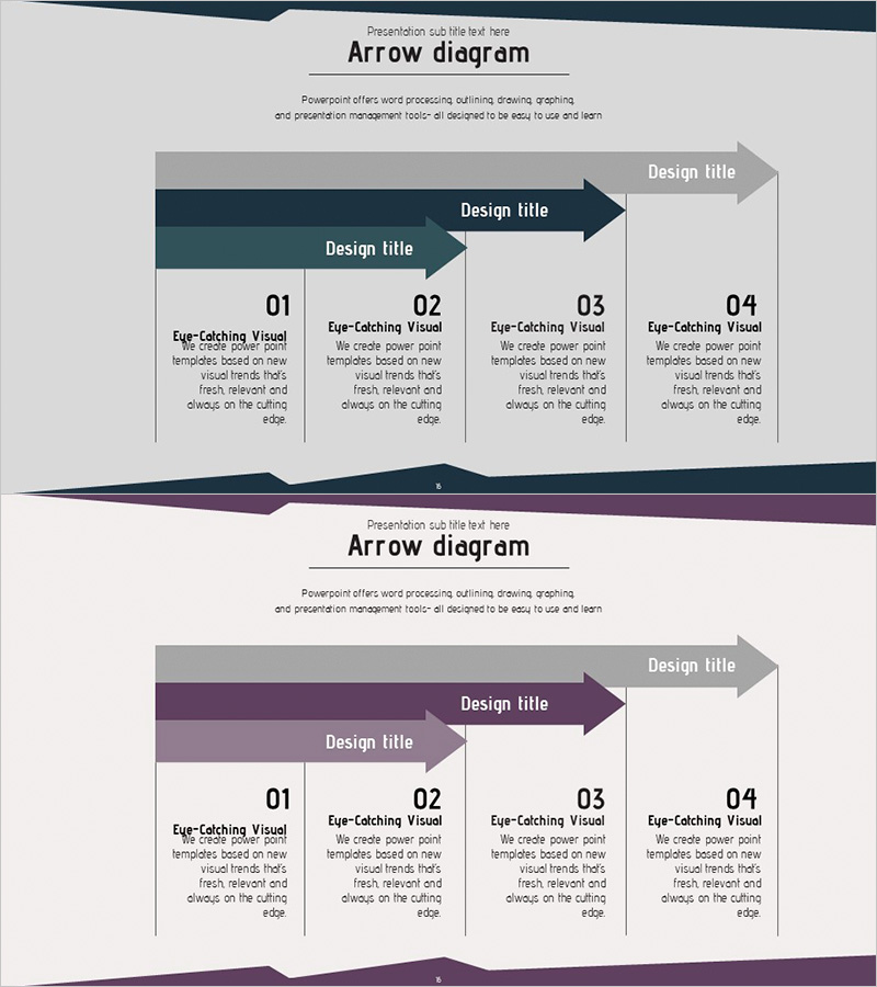 일정계획 화살표 다이어그램 – 사업 추진 전략