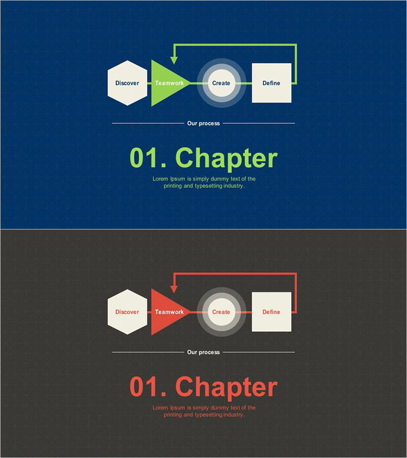 비지니스 맨 템플릿 간지 - 팀워크와 창조의 여정을 담다