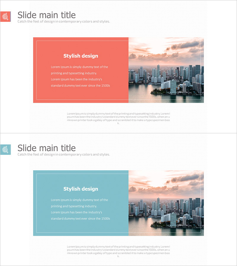 비즈니스 사업 배경 슬라이드 – 실속 있는 전략적 정보