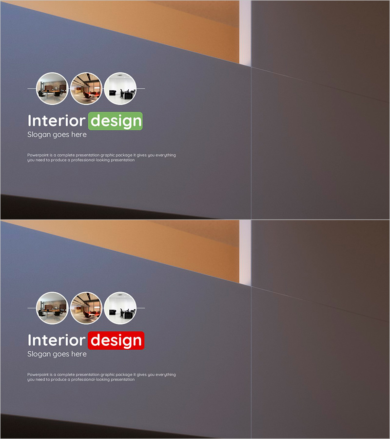 인테리어 디자인 템플릿 표지