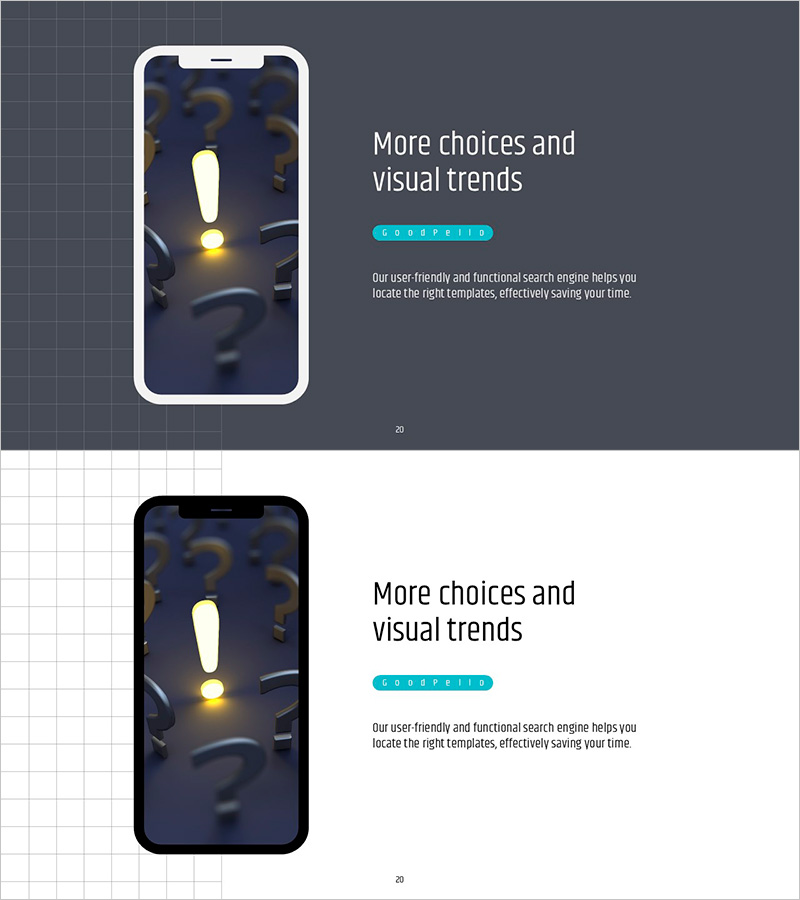 심플 피피티 와이드 템플릿 – 제품 및 서비스 소개