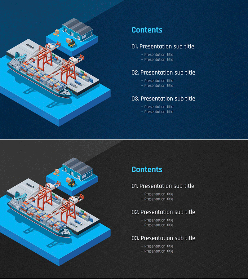 물류 산업 템플릿 목차 – 효율적인 소개와 구성