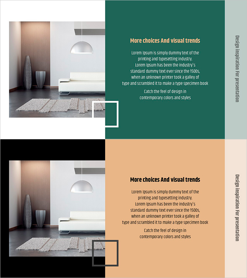 심플 & 모던 와이드 PPT 이미지&텍스트2 – 제품 및 서비스 소개