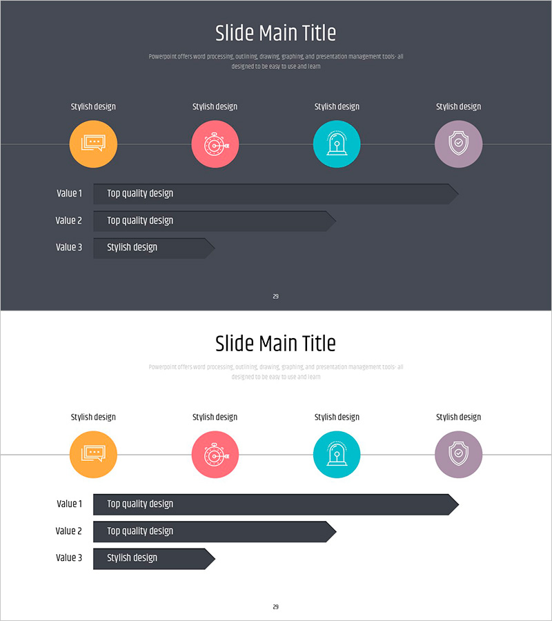 심플 피피티 와이드 템플릿을 활용한 사업 추진 전략