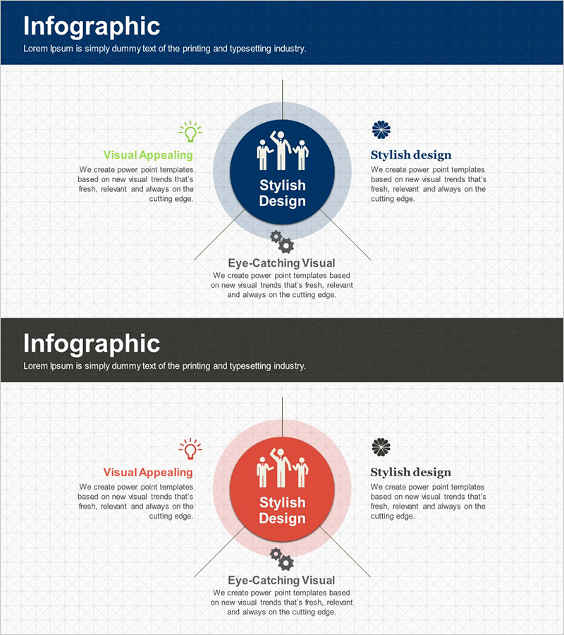 비즈니스 영역 다이어그램 – 핵심 비즈니스 이해도를 높이기 위한 인포그래픽 슬라이드
