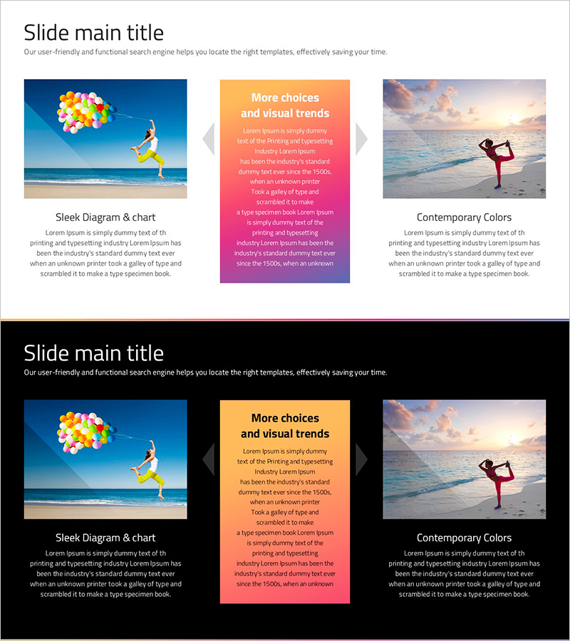 소셜 네트워크 와이드 템플릿 – 고객 사례 및 마케팅 전략