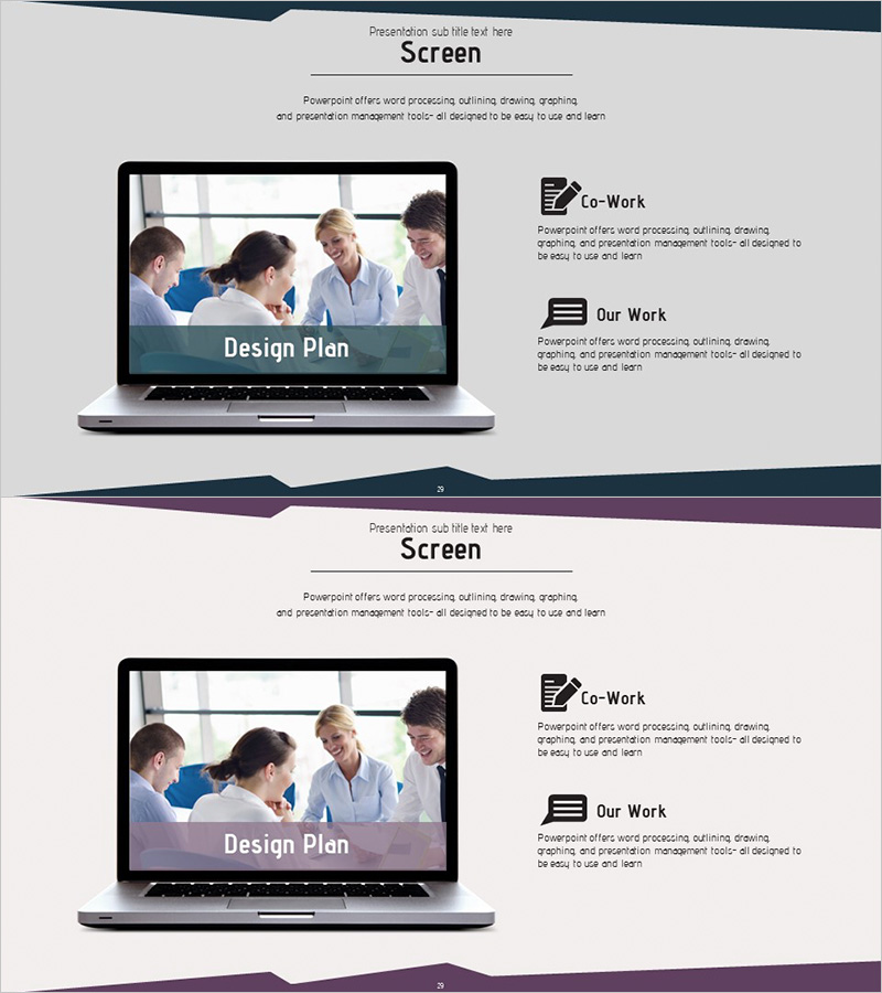 디자인 업무 계획 목표 – 사업 비전 및 전략