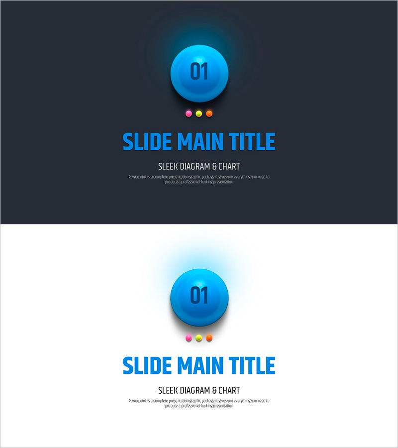 4색 인포그래픽 템플릿 간지 – 구조와 디자인의 조화