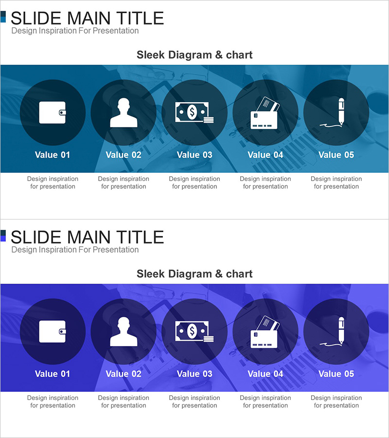 사업개요 특성 다이어그램 – 효과적인 사업소개