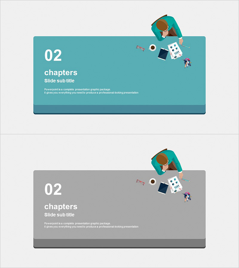 아이디어 회의 일러스트 템플릿 슬라이드 – 효과적 커뮤니케이션