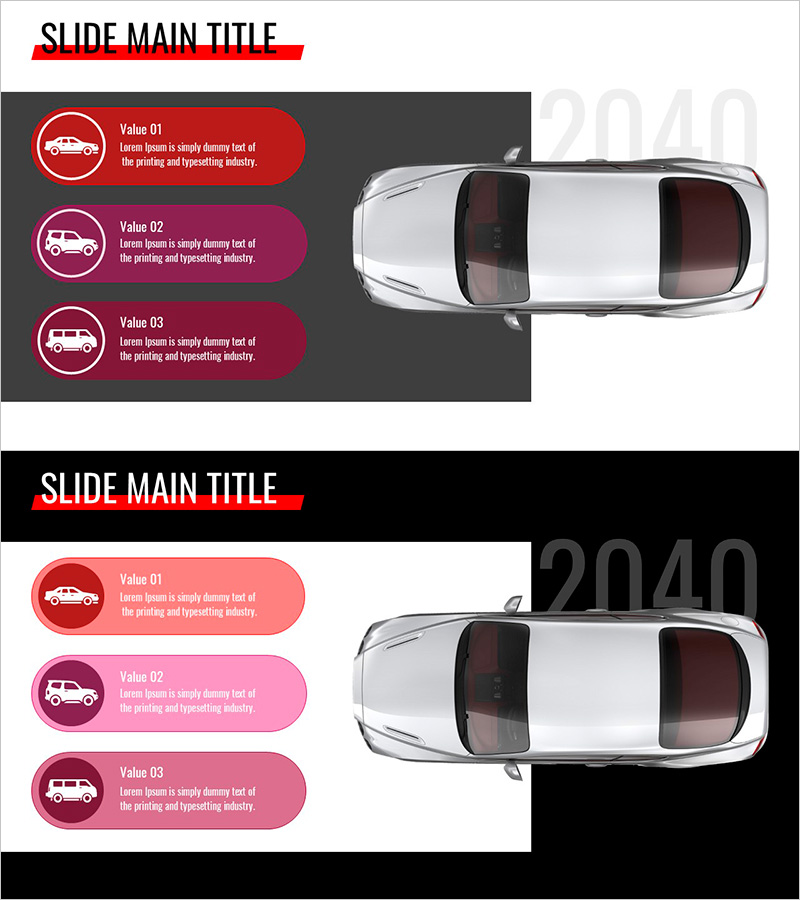 심플 자동차 디자인 목업 – 제품 특징 및 차별화 전략
