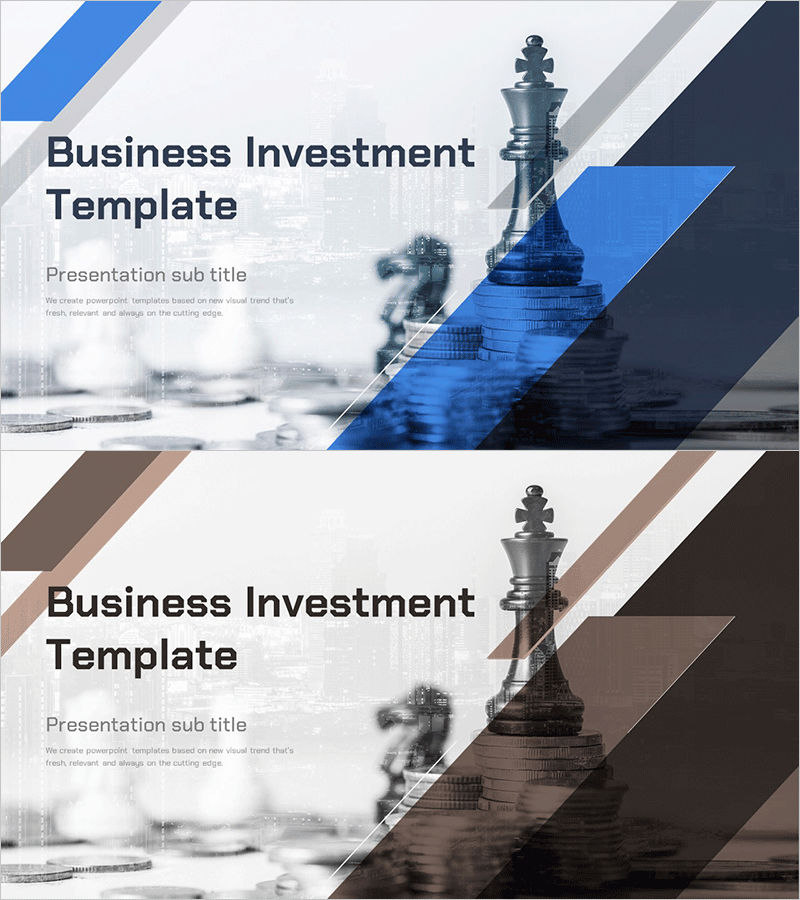체스테마 사업 투자 템플릿 표지
