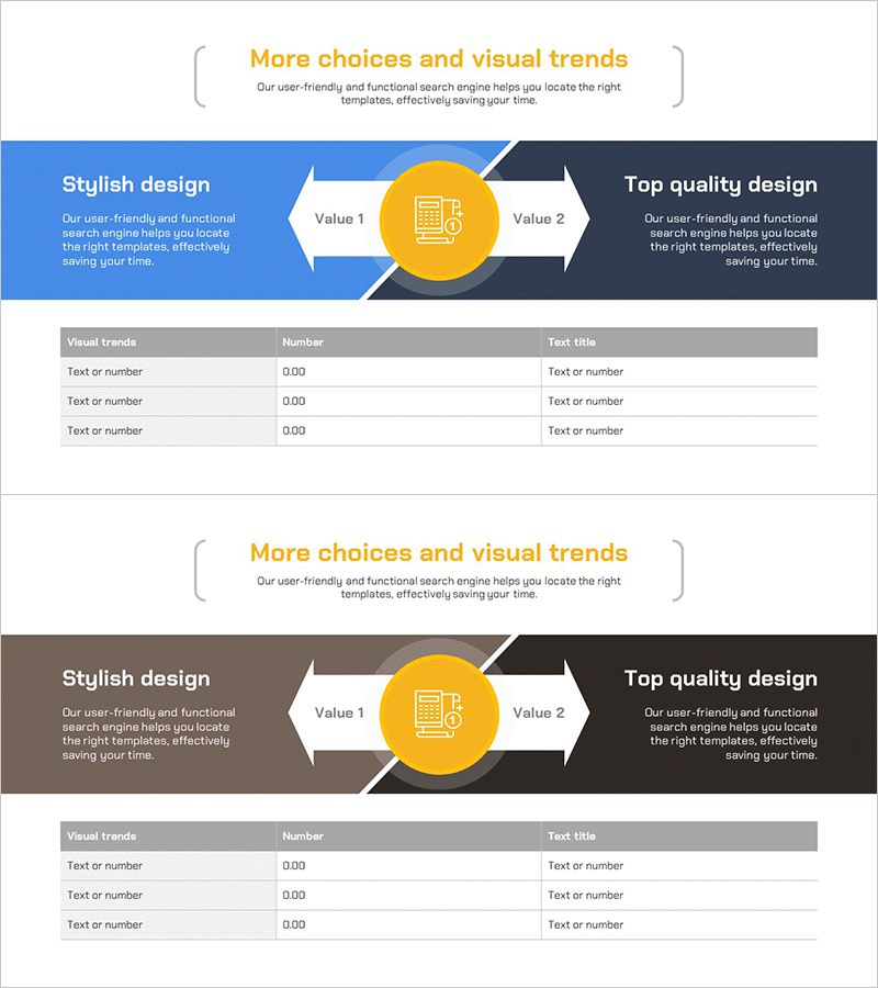 사업 투자 차별화 전략 슬라이드 – 효과적인 비즈니스 추진