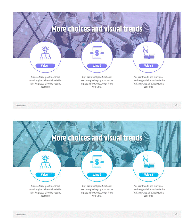 금융 비즈니스 사업비전 – 클러스터 다이어그램