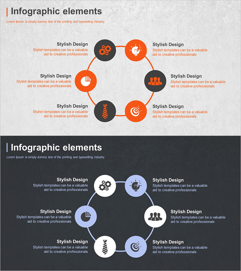 비즈니스 영역 연결 다이어그램 – 효과적인 사업 소개