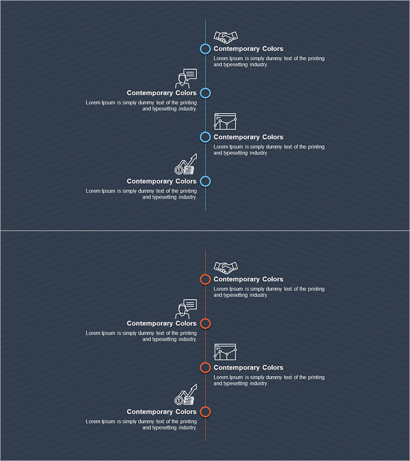비즈니스 연결 다이어그램 – 클러스터 및 연혁