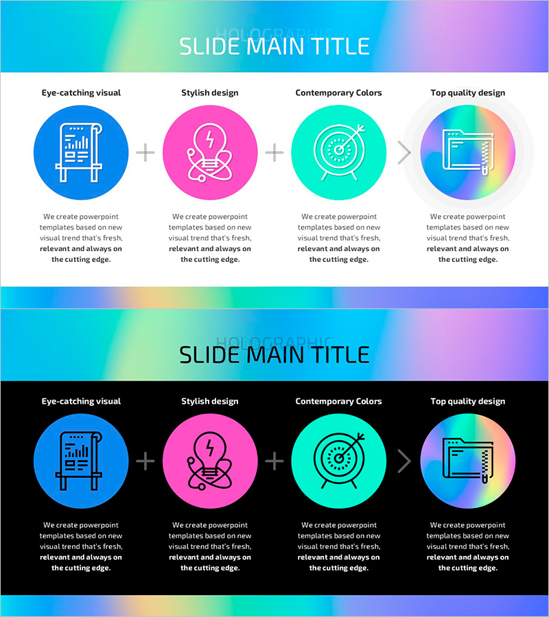 홀로그램 넓은 다이어그램 – 운영 및 전략