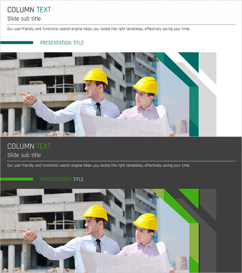 건설현장 이미지 – 효율적인 프레젠테이션 시작