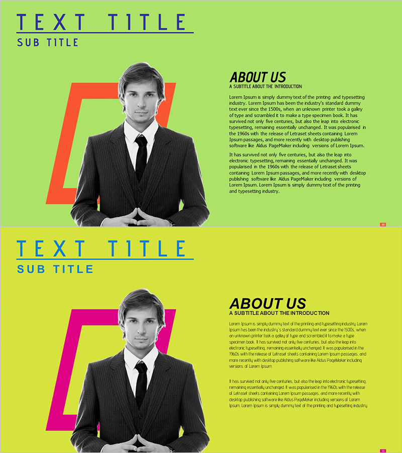 대표이사 소개 슬라이드 – 신뢰와 전문성을 강조