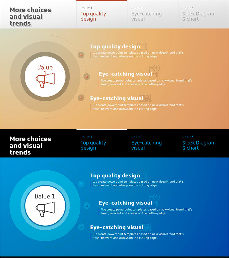 도트패턴 와이드 파워포인트 템플릿 – 제품 소개 및 프로그램 안내