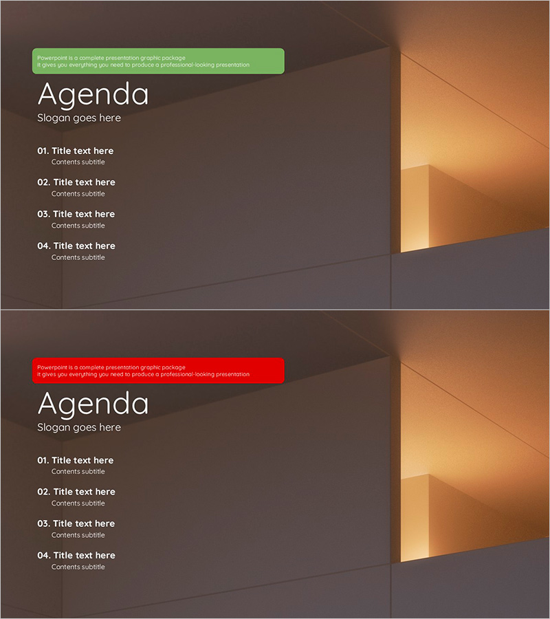 인테리어 디자인 템플릿 목차 – 디자인과 효율성