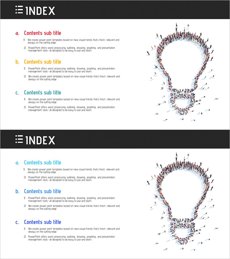 사업 서비스 소개 – 매력적인 다이어그램으로 시각화