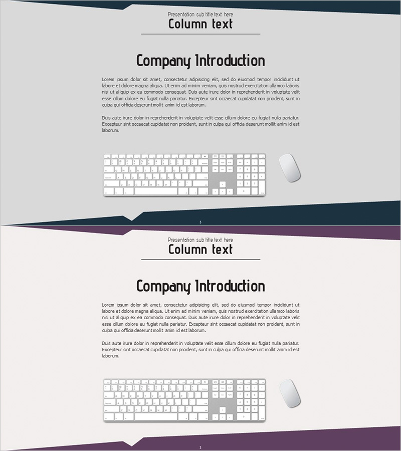 컴퓨터 회사 소개 인트로 슬라이드