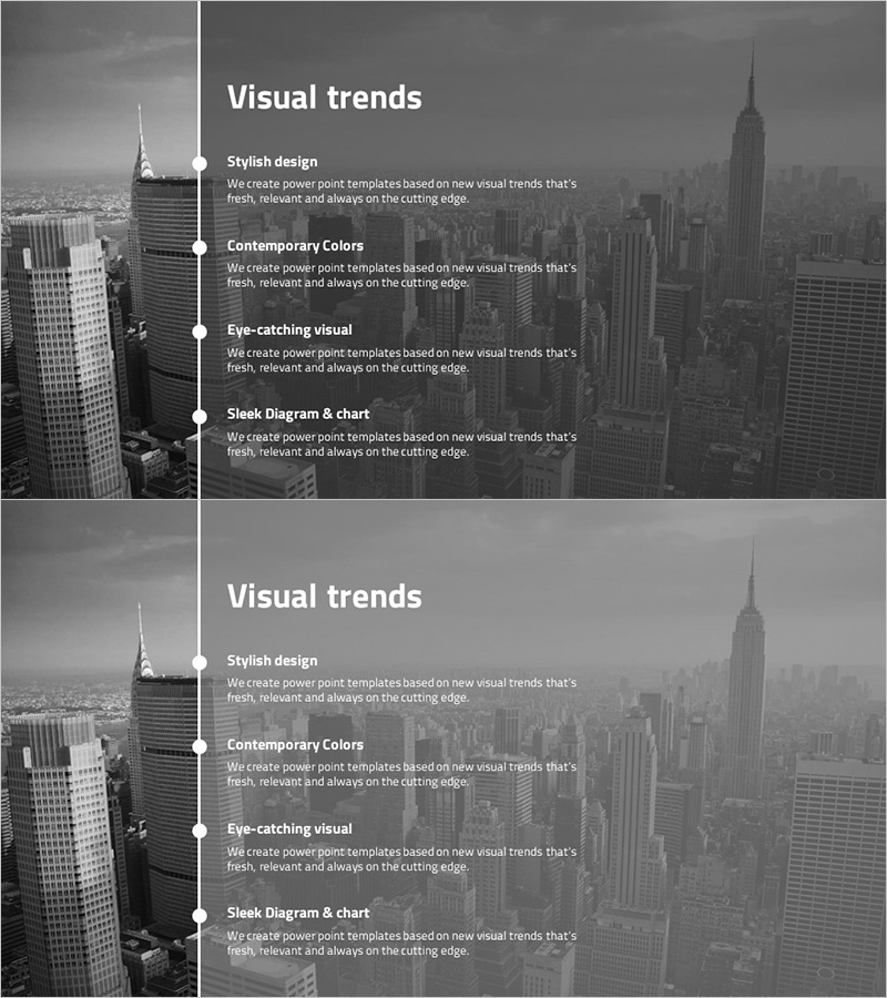사업목표 연결 다이어그램 – 목표 및 비전 연계