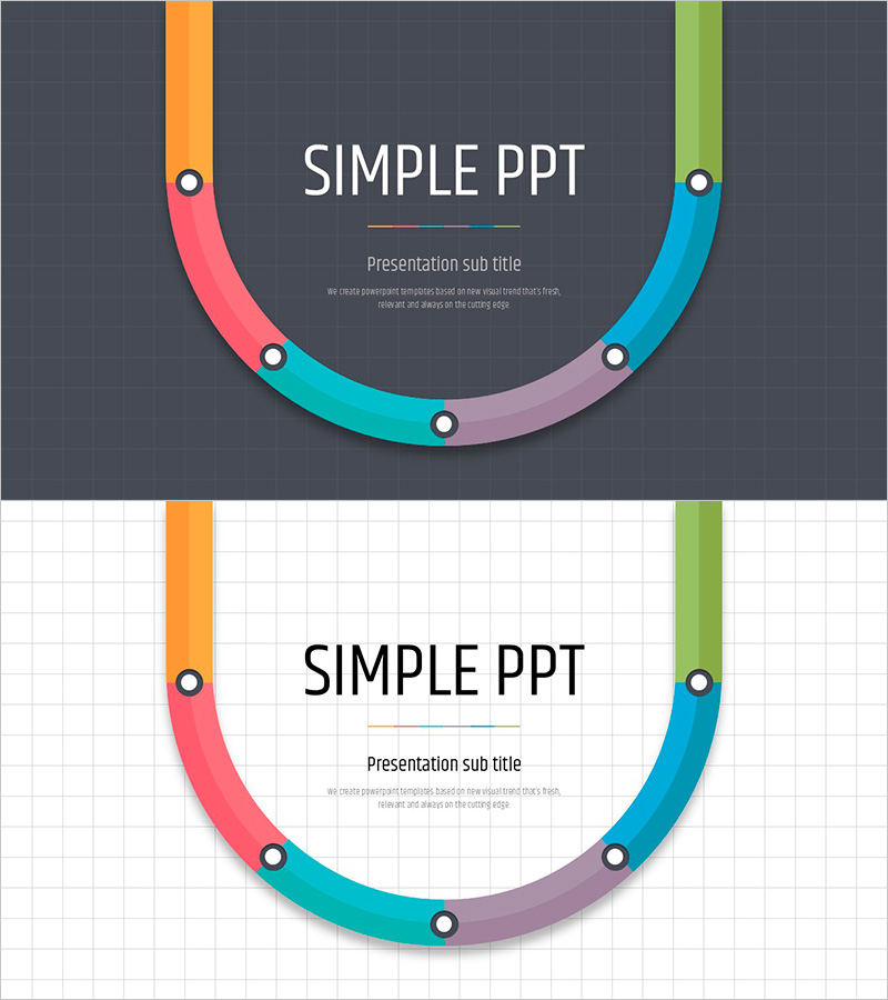 심플 피피티 와이드 템플릿 표지
