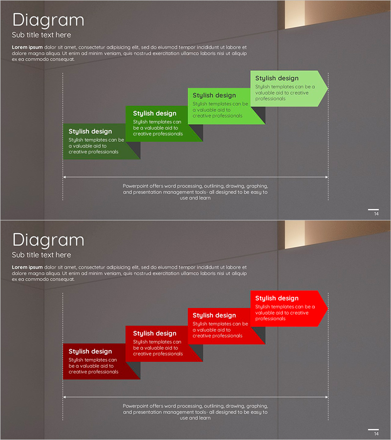 인테리어 템플릿 추진방향 – 단계별 일정계획