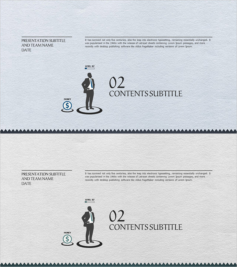 비즈니스 의견 제시 템플릿 간지 02