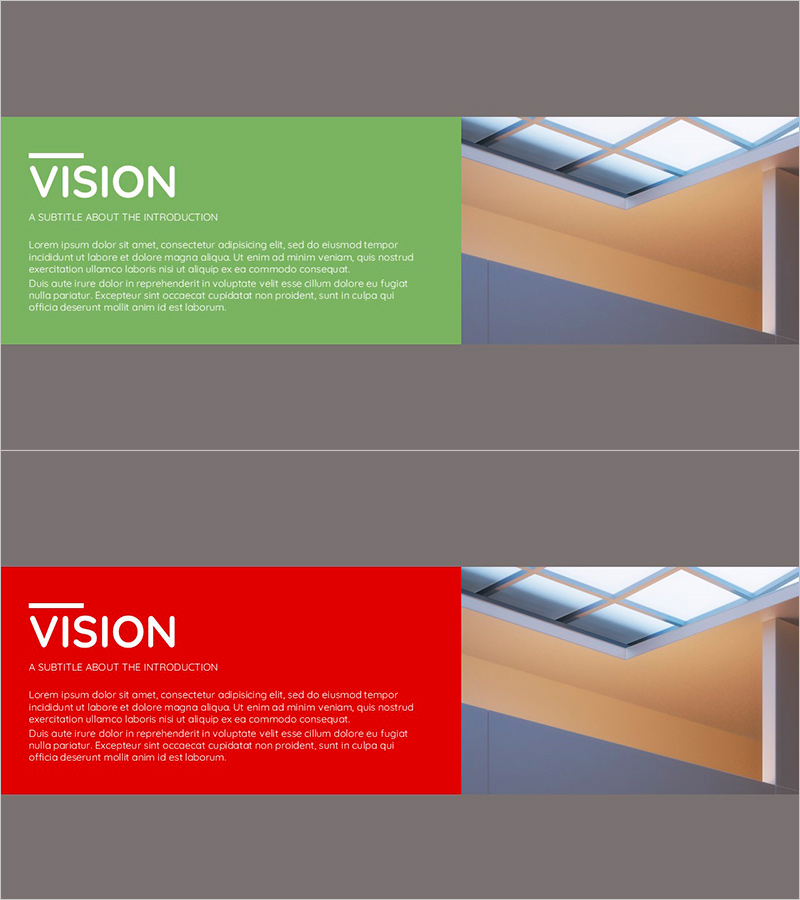 인테리어 디자인 템플릿 비전 - 감성과 혁신