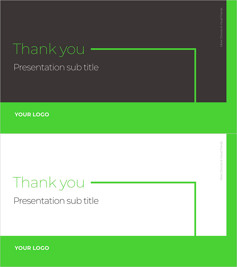 그린&그레이 와이드 템플릿 엔딩표지