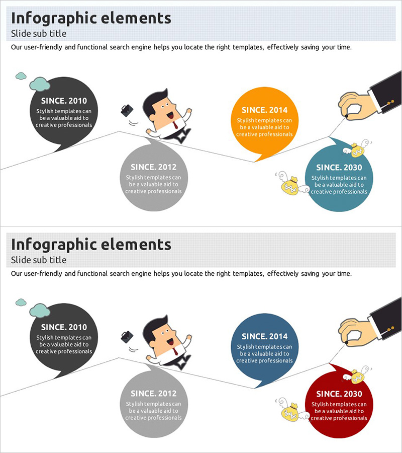 2D 회사원 캐릭터 테마 연혁 – 비전과 성장
