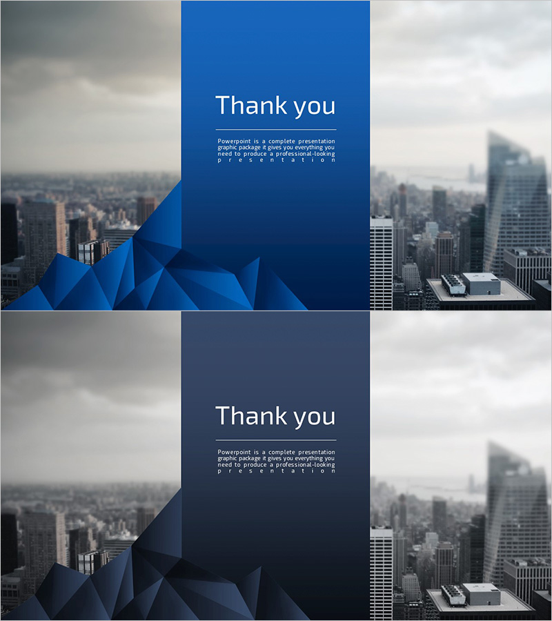 비즈니스 회의 엔딩 표지 – 프로페셔널한 마무리