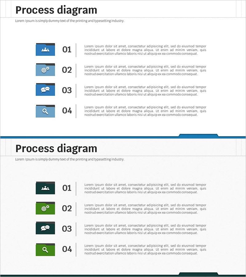 목표 설정 파일 다이어그램 – 사업 전략 및 마케팅 계획