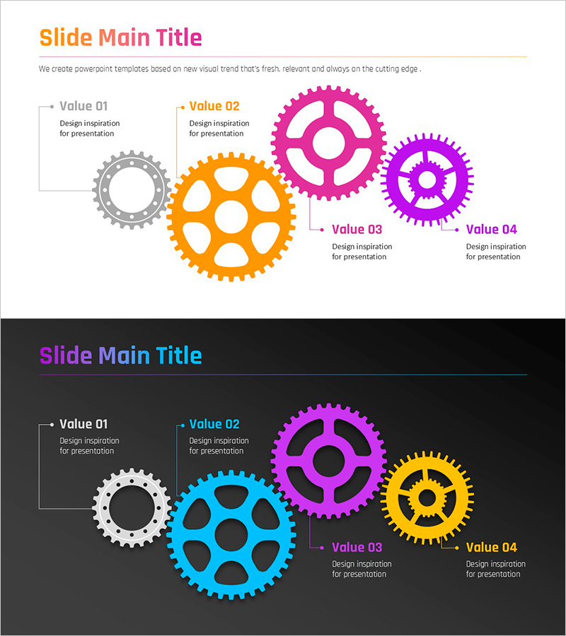 관계 차트를 통한 기술&연결 개념 시각화 – 혁신과 협업