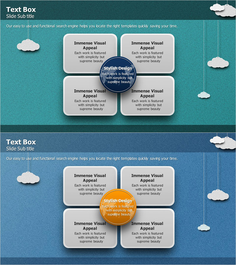사업분야 폐쇄 다이어그램 – 명확한 정보 전달과 비주얼 효과