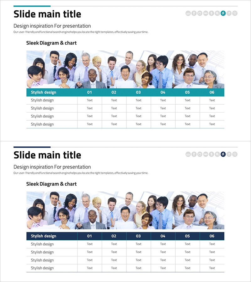 비즈니스 매출 및 수입 분석표 – 재무 성과 효과적인 시각화