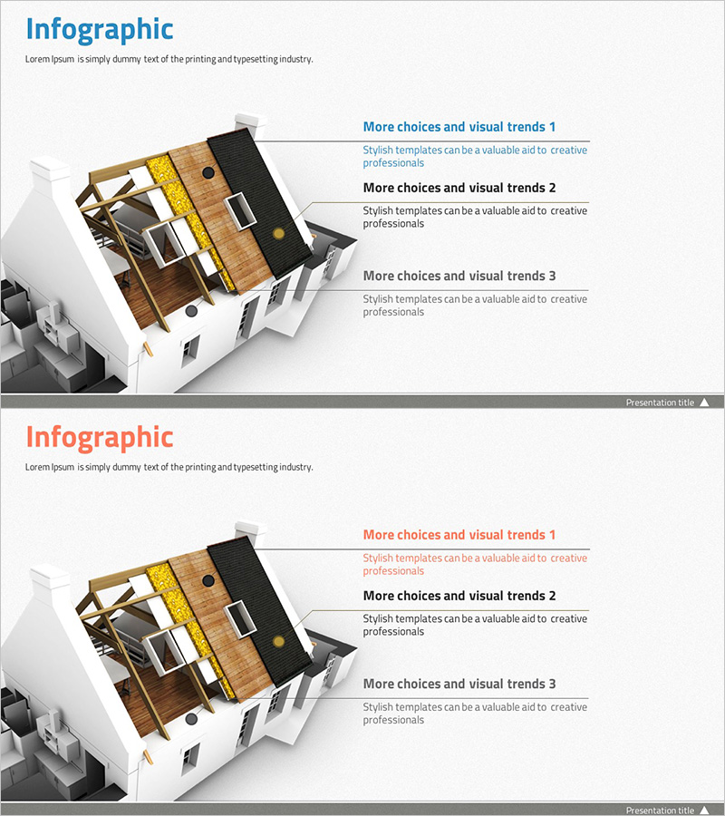건축 구조 구성내용 슬라이드 – 제품 및 서비스 소개
