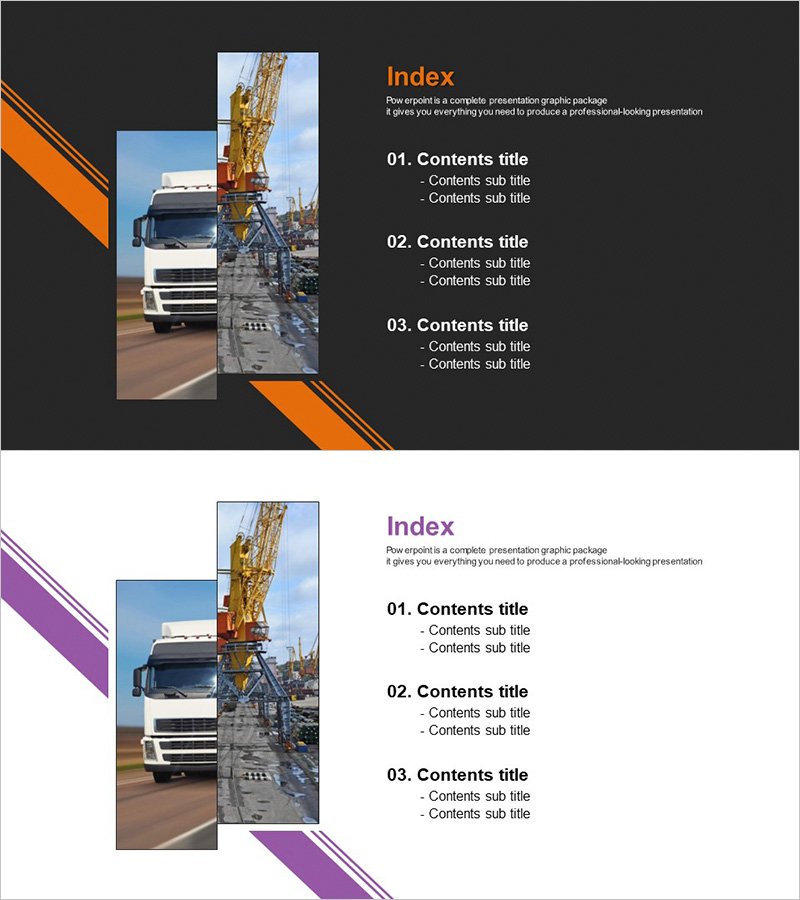 세계 무역 템플릿 목차 – 체계적 정보 전달