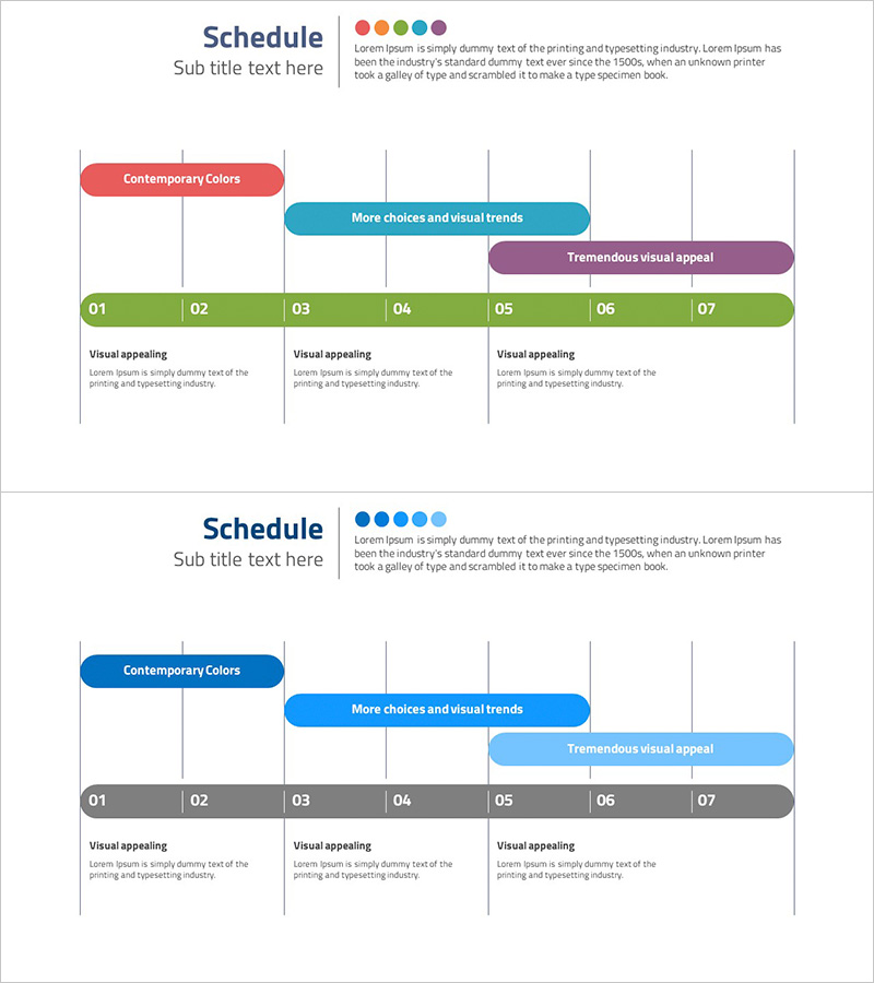 일주일간 핵심 과업을 나누는 프로젝트 일정표
